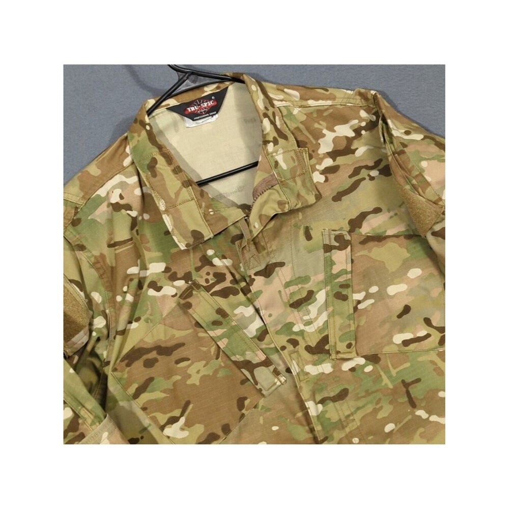 Tru Spec Shirt Men's M Long Tactical Response Uniform Multicam Army Combat